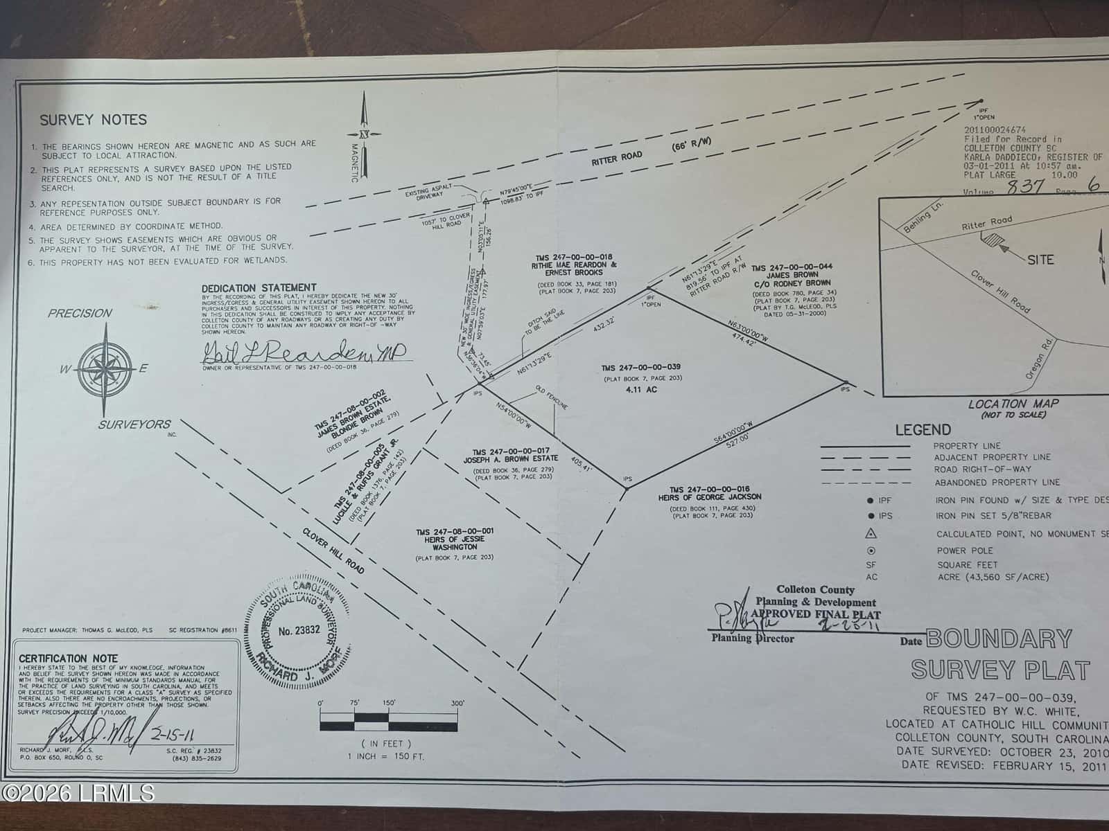 Tbd Ritter, Walterboro, SC 29488 — photo 3 of 3