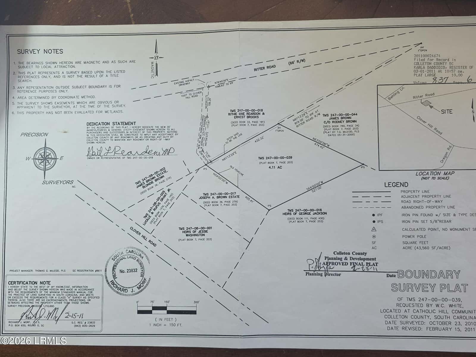 Tbd Ritter, Walterboro, SC 29488 — photo 3 of 3